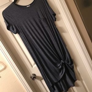 NWT Heather Blue Carly - LuLaRoe